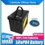 Акумулятор LiFePO4, LiitoKala, 12V 100Ah, з LCD дисплеєм, BMS smart плата