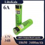 Аккумулятор 18650, LiitoKala NCR 34B, 3400mAh, ПРОМЫШЛЕННЫЙ, ОРИГИНАЛ