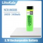 Аккумулятор 18650, LiitoKala NCR 34B, 3400mAh, ПРОМЫШЛЕННЫЙ, ОРИГИНАЛ