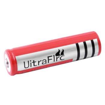 Акумулятор 18650, Ultra Fire, 6800mAh (800), 3.7V, червоний