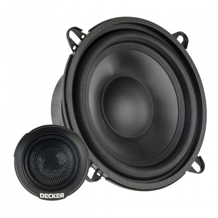 Компонентная автомобильная акустическая система 5"(Ø130 мм) Decker CD-132