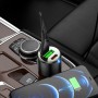 Автомобільний зарядний пристрій Car Charger NZ6 PD45W 3-port(2C1A) car charger set(Type-C to iP), Black