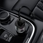 Автомобільний зарядний пристрій Car Charger Z42 Light road dual port digital display PD20W+QC3.0, Metal gray