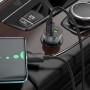 Автомобільний зарядний пристрій Car Charger Z47A Transparent Discovery Edition dual port PD30W+QC3.0, Transparent Black