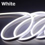 Стрічка силіконова Led Neon Біла 5M White 12V-220V