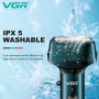 Электробритва VGR V-370 шейвер, тройное лезвие, IPX5