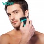 Електробритва VGR V-307 GREEN шейвер, подвійне лезо, 2000mAh, 9000 RPM