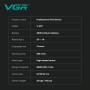 Електробритва VGR V-307 GREEN шейвер, подвійне лезо, 2000mAh, 9000 RPM