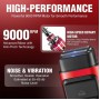 Електробритва VGR V-307 RED шейвер, подвійне лезо, 2000mAh, 9000 RPM
