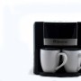 Кавоварка Domotec MS-0708 Чорна (+2 керамічні чашки)