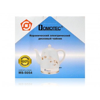 Чайник електричний керамічний 1,5л 1500Вт Domotec MS-5054 8шт 7067