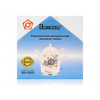 Чайник электрический керамический 1,7л 1500Вт Domotec MS-5055 8шт 7066