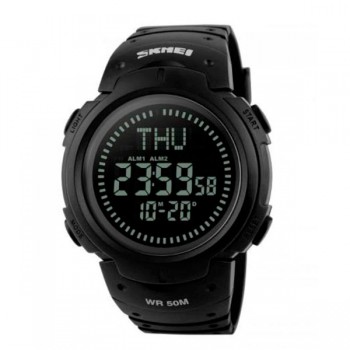 Часы наручные 1231BK SKMEI, BLACK, Compass