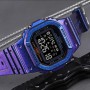 Годинники наручні 1629GTPL SKMEI, GRADIENT PURPLE, Smart Watch