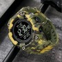 Часы наручные 2037CMGN SKMEI, ARMY GREEN CAMO, Compass