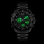 Годинники наручні 1649BK SKMEI, BLACK, DualTime