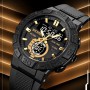 Часы наручные 1881GDBK SKMEI, GOLD-BLACK