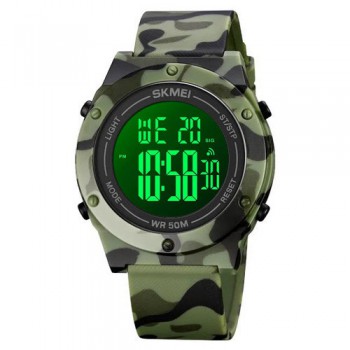 Часы наручные 1772CMGNBK SKMEI, ARMY GREEN CAMO/BLACK