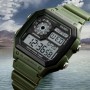 Годинники наручні 1299AG SKMEI, ARMY GREEN