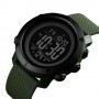 Часы наручные 1426AGBK SKMEI, ARMY GREEN-BLACK, ABS RING