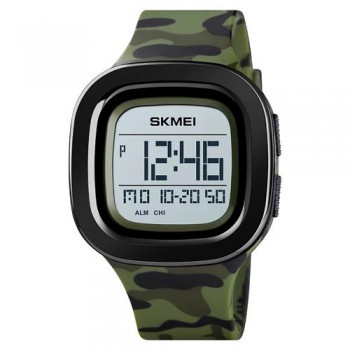 Часы наручные 1580CMGN SKMEI, ARMY GREEN CAMOUFLAGE