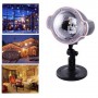 Світлодіодний лазерний проектор Star Shower Snow 809-white, будинок + вулиця, 2 кронштейни, Waterproof
