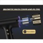Професійний фен IPARAH P-390G BLACK, 4 рівні обдування, 4 рівні температури, 110000RPM, 1500-1700W