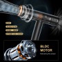 Фен професійний VGR V-427, 4 рівні обдування, 3 рівні температури, 110000 RPM, 3 насадки