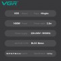 Фен професійний VGR V-440 GREEN, 3 рівні обдування, 3 рівні температури, 110000 RPM, 3 насадки