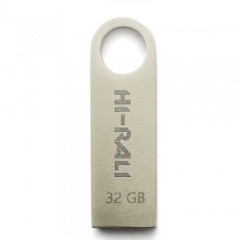 Накопичувач USB 32GB Hi-Rali Shuttle серiя срібло