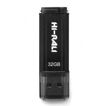 Накопичувач USB 32GB Hi-Rali Stark серiя чорний