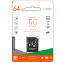 Карта пам'яти microSDHC 64GB class 10 T&G (з адаптером)