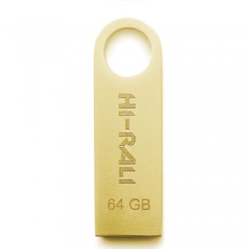 Накопичувач USB 64GB Hi-Rali Shuttle серiя золото