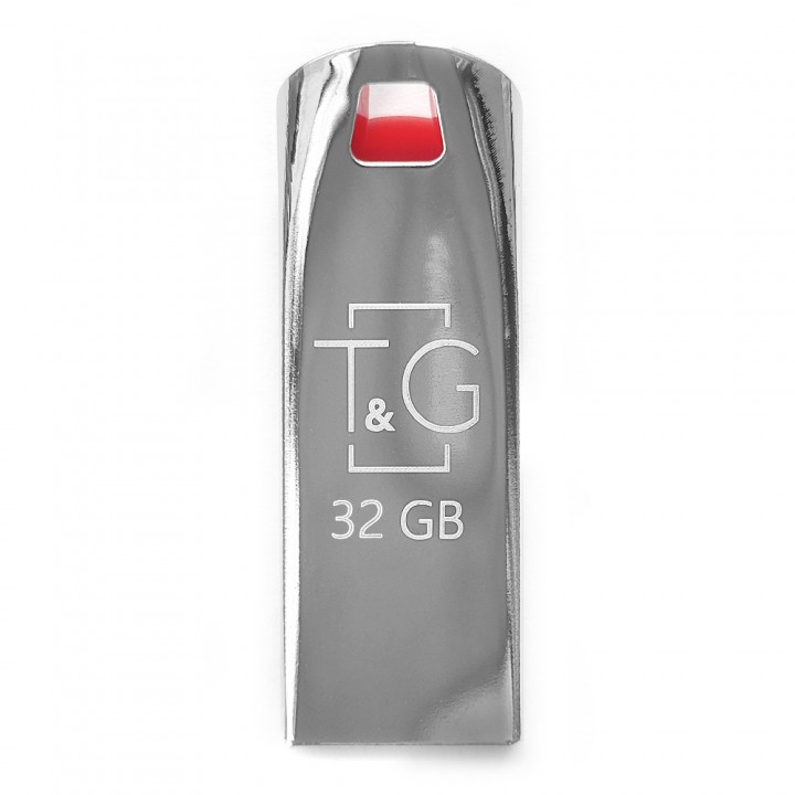 Накопичувач USB 32GB T&G Stylish хром series 115