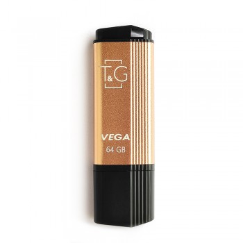 Накопичувач USB 64GB T&G Vega серiя 121 Золотой