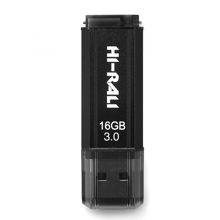 Накопичувач 3.0 USB 16GB Hi-Rali Stark серія чорний