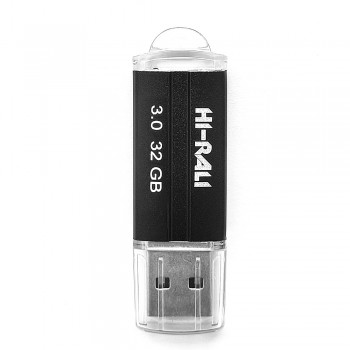 Накопичувач 3.0 USB 64GB Hi-Rali Stark серія чорний