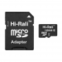 Карта пам'яти microSDXC (UHS-3) HI-RALI 128GB class 10 (з адаптером)