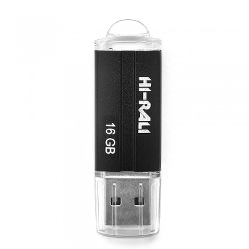 Накопичувач USB 16GB Hi-Rali Corsair серiя чорний