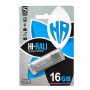 Накопичувач USB 16GB Hi-Rali Rocket серiя срібло