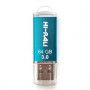 Накопичувач 3.0 USB 64GB Hi-Rali Rocket серiя синій