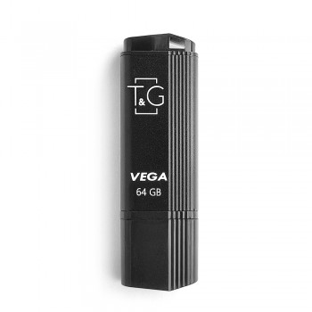 Накопичувач USB 64GB T&G Vega серiя 121 Black