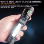 Ліхтар NIGHT VISION FLUORESCENCE 530-2-TG+COB(white+red+blue), Li-Ion аккум., ЗУ Type-C, індикація заряду, zoom