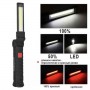 Ліхтар WORKLIGHT-W52-SMD+COB (white+red), Li-Ion акумулятор, поворот180º+180º, магніт, затискач, гак, ЗУ microUSB