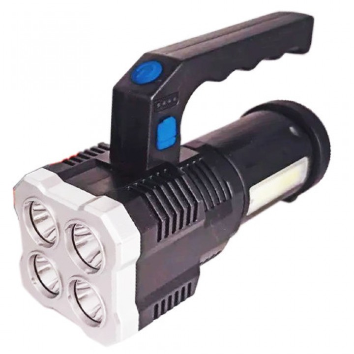 Фонарь переносной X510-4LED+COB, Li-Ion аккум., ЗУ microUSB, Box