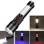 Ліхтар NIGHT VISION FLUORESCENCE PLD-2307 WHITE LASER LED PM10-TG+COB(red+blue+yellow), Motion Sensor, Li-Ion акумулятор, power