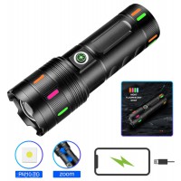 Ліхтар NIGHT VISION FLUORESCENCE 701-PM10-TG, Li-Ion акумулятор, ЗУ Type-C, індикація заряду, zoom