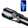 Ліхтар NIGHT VISION FLUORESCENCE 1143-WHITE LASER LED PM10-TG, 1x18650, Power bank, ЗУ Type-C, zoom