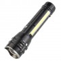 Ліхтар PLD-P27 WHITE LASER LED PM10-TG+COB, 1х18650, магніт, затискач, ЗУ Type-C, zoom, Box