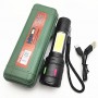 Ліхтар NIGHT VISION FLUORESCENCE BL-627-TG+COB, Li-Ion акумулятор, індикація заряду, ЗУ Type-C, zoom, Box